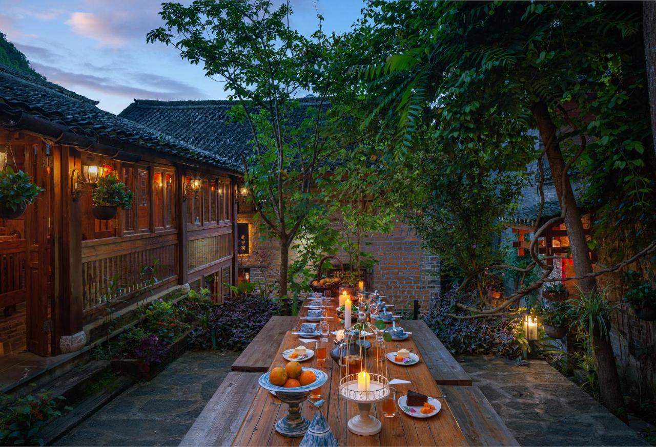 Yangshuo Secret Garden Pensionat Eksteriør billede