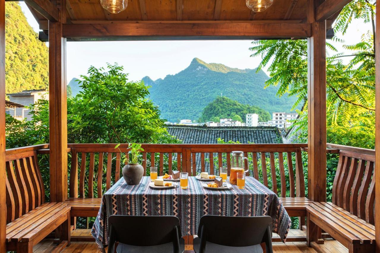 Yangshuo Secret Garden Pensionat Eksteriør billede